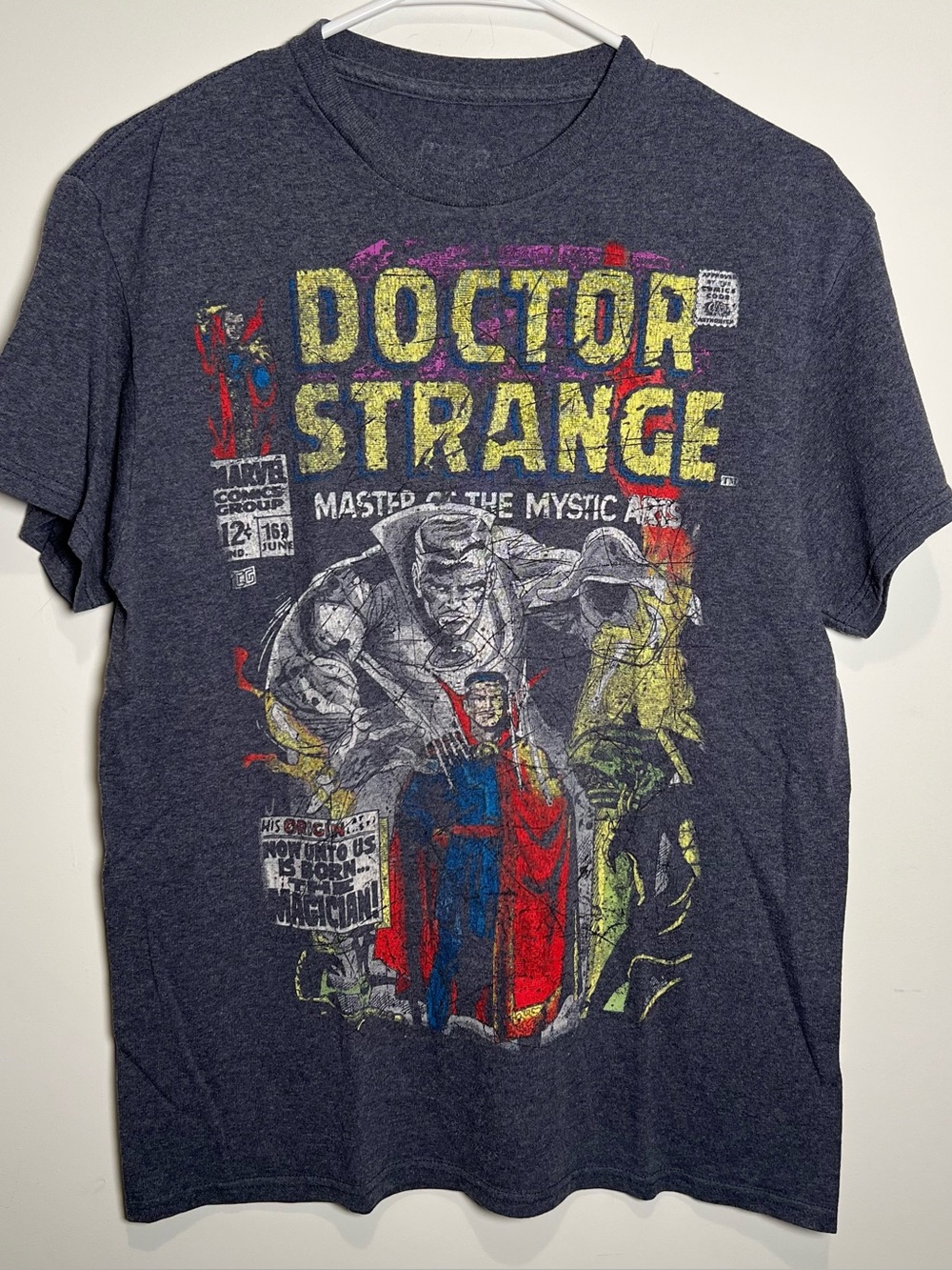 Doctor Strange Graphic Tee - Navy Blue Marvel Shirt